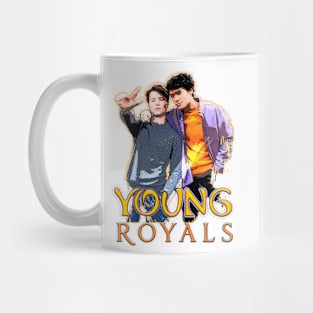 Simon and Wilhelm from the TV show - Young Royals Mug